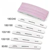 Nail File 100 To 240 Professional Tools Emery for Manicure Lime 240 Sandpaper Gel Polishing Files
