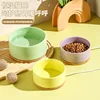 Winter Heated Cat Bowl Ceramic Pet Water Dispenser with Constant Temperature for Cats & Dogs Constant 35°C Pet Water Bowl Winter 2