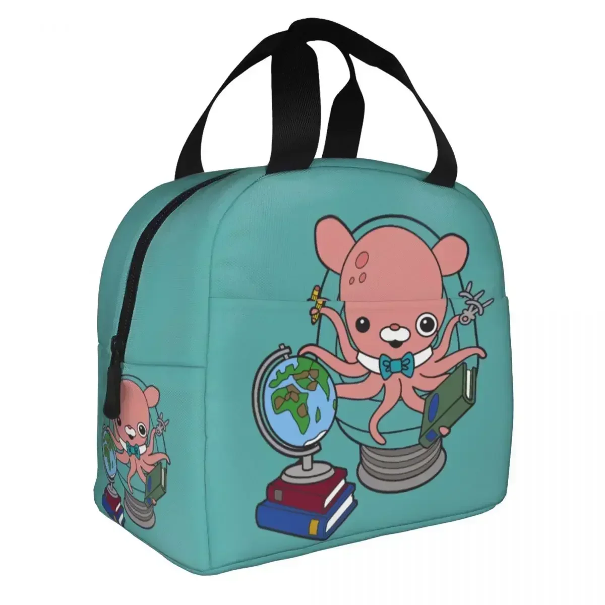 

The Octonauts Insulated Lunch Bag Large Cartoon Anime Professor Inkling Lunch Container Thermal Bag Tote Lunch Box Outdoor