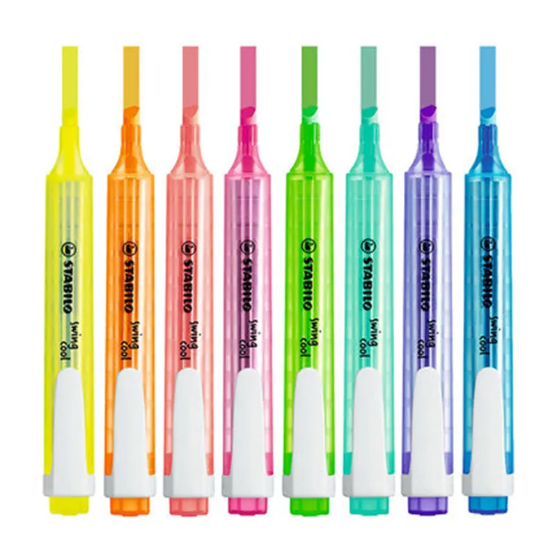 STABILO Swing Cool Pastel Highlighters, 8 pcs.