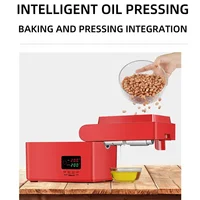1500W Oil Presser LED Digital Temperature Control Squeezed Press Peanut Flaxseed Sesame Automatic Household Press Oil Machine 2