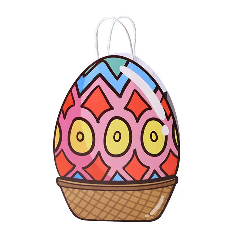 

Пасхальные стильные сумки, милые пасхальные пакеты с двусторонним принтом для упаковки пасхальных сладостей