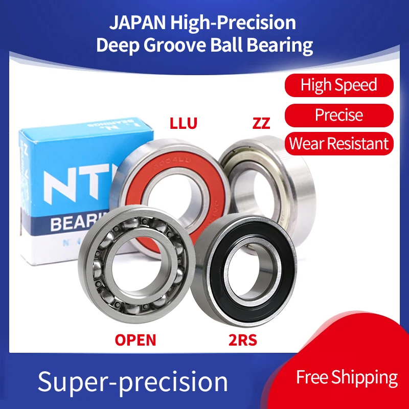 

Japan NTN High Precision Deep Groove Ball Bearing 6013 6014 6015 6016 6017 6018 6019 6020 6021 ZZ LLU 2RS C3