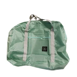 Compact Folding Travel Storage Bag | Versatile Handbag for Luggage, Clothes, & More (Green)