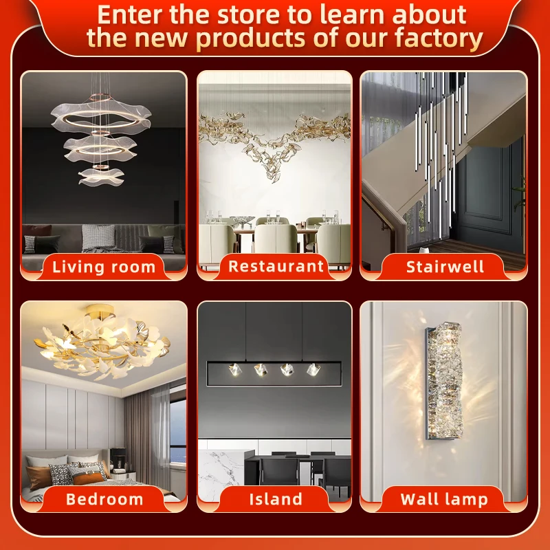Crystal Hanging Lamps for Living Room Chandelier for Dining Room French Large Nordic Bedroom HQ Ceilling Light Pendant Lamp 6