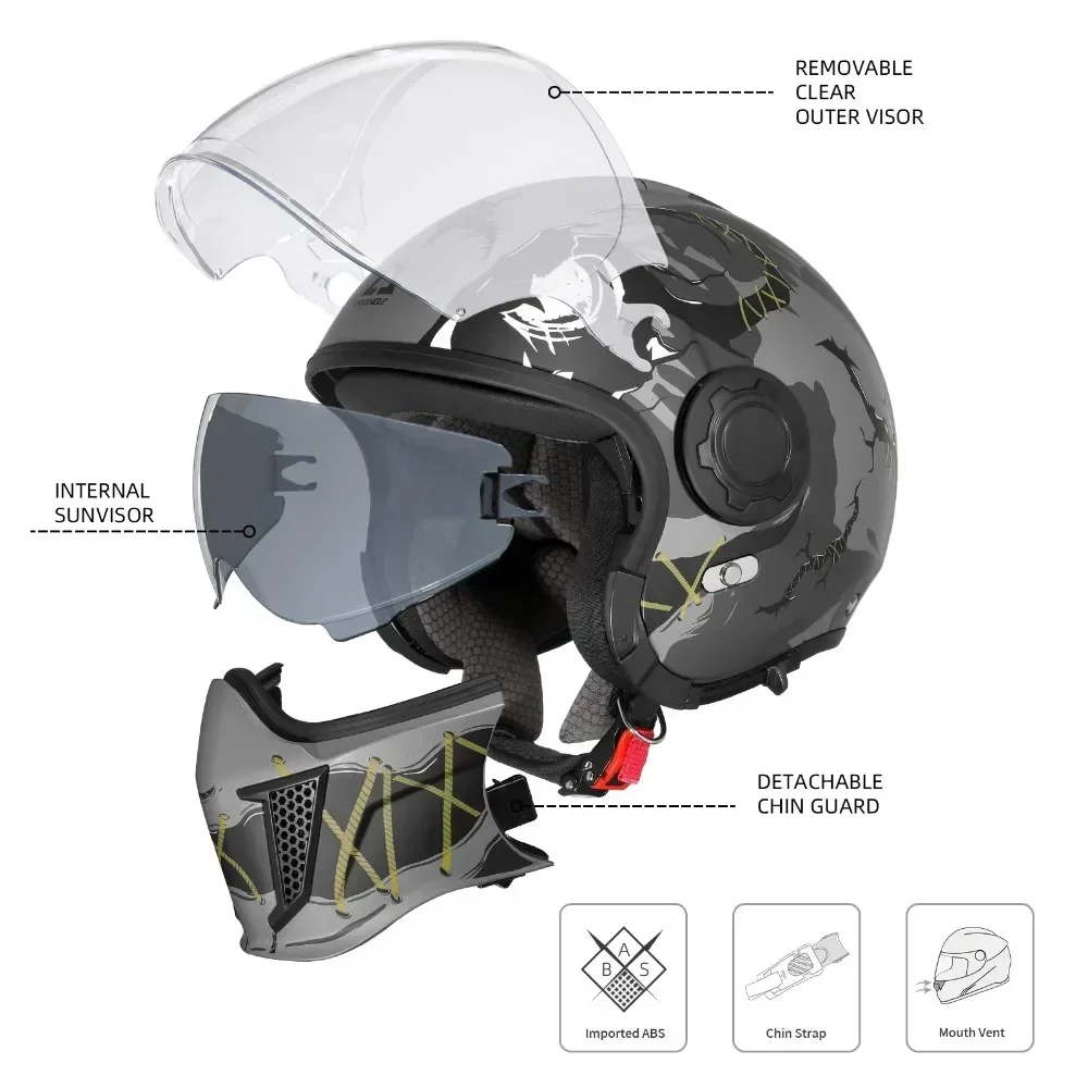 Helmet Motorcycle Modular Full Face Open Face Motocross Helmets