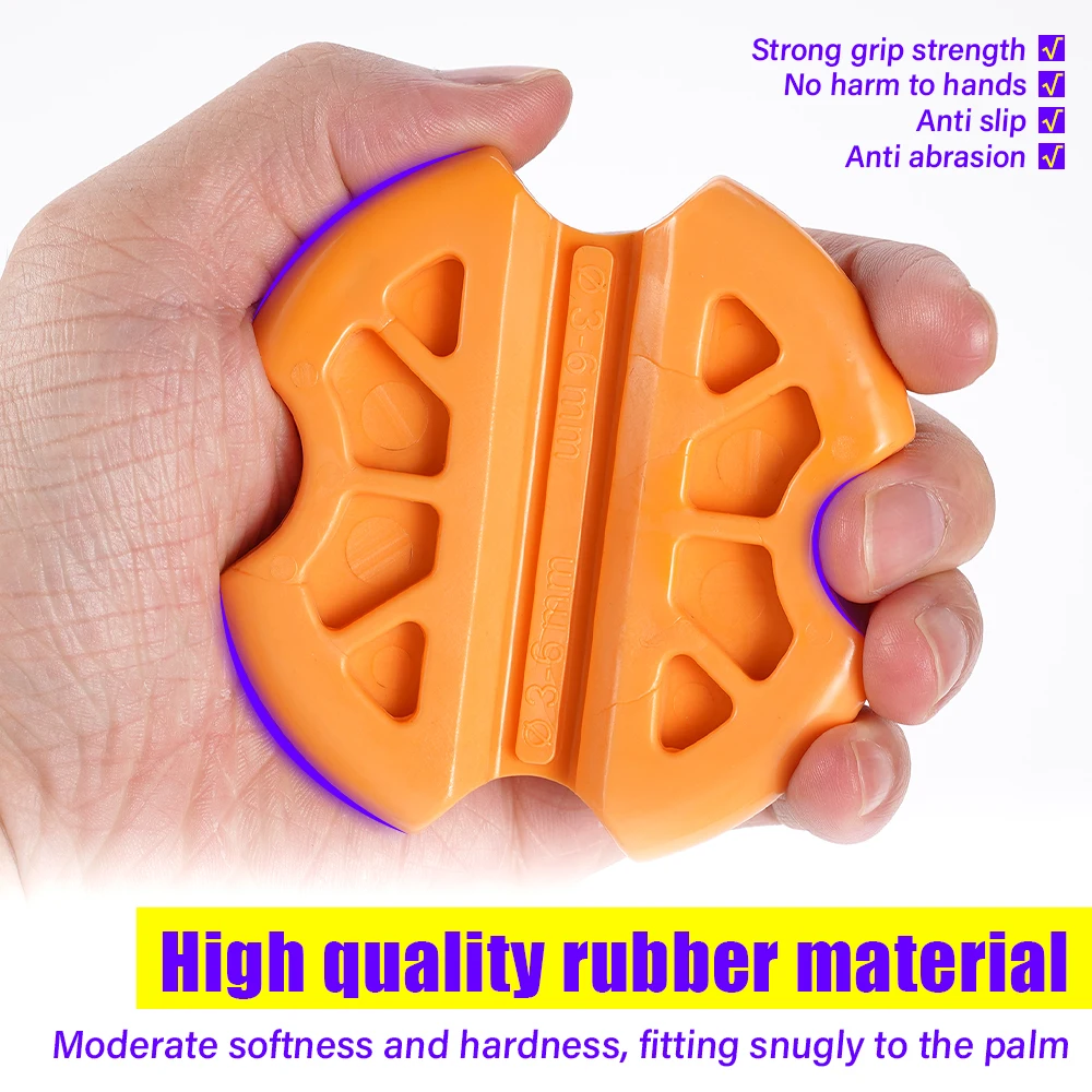 Cable Puller 3-6mm Electrician Threading Aid Non-slip Cable Puller Auxiliary Device Wire Puller Fish Tape Leader Cable Rod Push Pull Tool