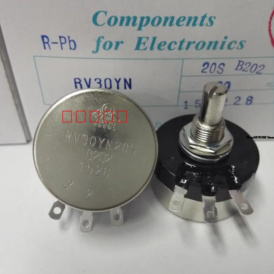 

Authentic Japanese TOCOS potentiometer rv30yn20sb202 2K Tokyo cosmos 3W Original New Quick Shipping
