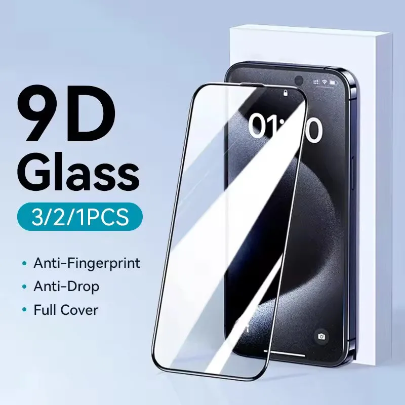 Premium HD Tempered Glass Screen Protector - Full Coverage and Protection, Available in 1/2/3 Pack
