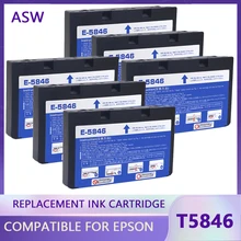Cartucho de tinta Compatible con impresora Epson PictureMate PM200, PM240, PM260, PM280, PM290, PM225, PM300, T5846 E-5846