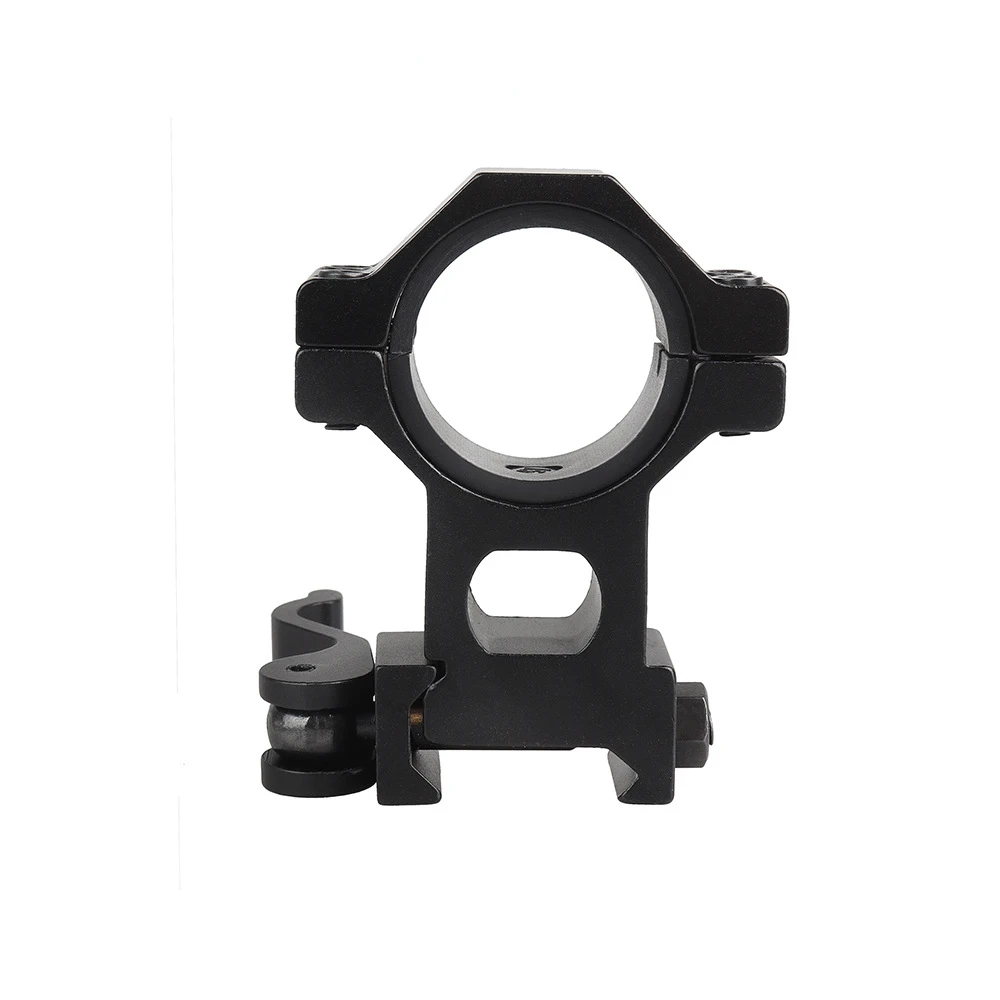 Single 1" 25.4 30 mm High Scope Ring 20mm Weaver Picatinny Rail QD Quick Release Scope Mount Airsoft Wargame Hunting