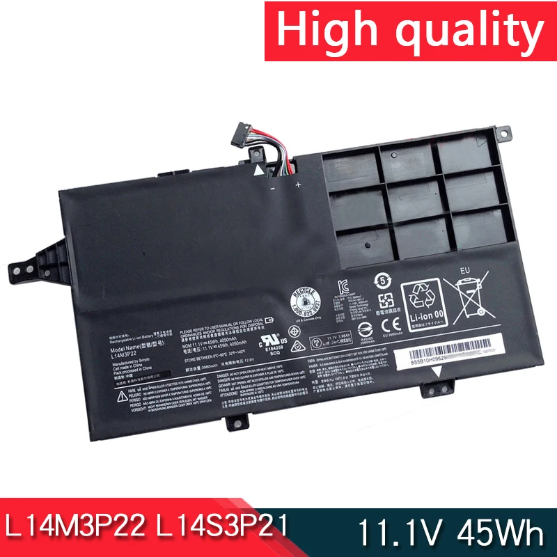 

NEW L14M4P21 L14S3P21 L14M3P22 11.1V 45Wh 7.4V 60Wh Laptop Battery For Lenovo K41-70 K41-80 M41-70 M41-80