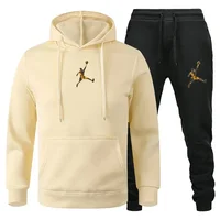 2024 Autumn And Winter Men And Women Can Pullover Hoodie Jogging Pants Two Piece Set Hip.jpg