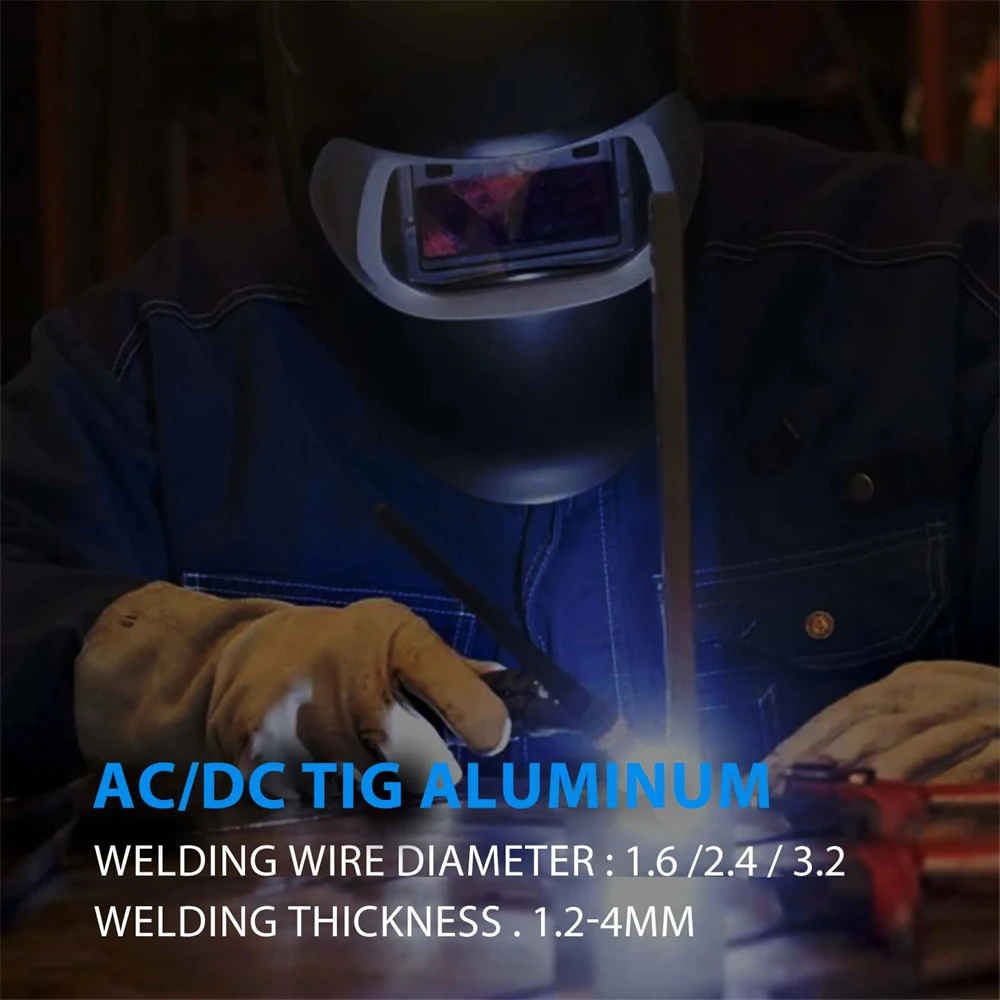 HITBOX AC/DC Aluminium Tig Welding Machine IGBT Inverter 2T/4T HF TIG/MMA ARC Stick Argon Precise Digital Pulse Welder HBT250P 6