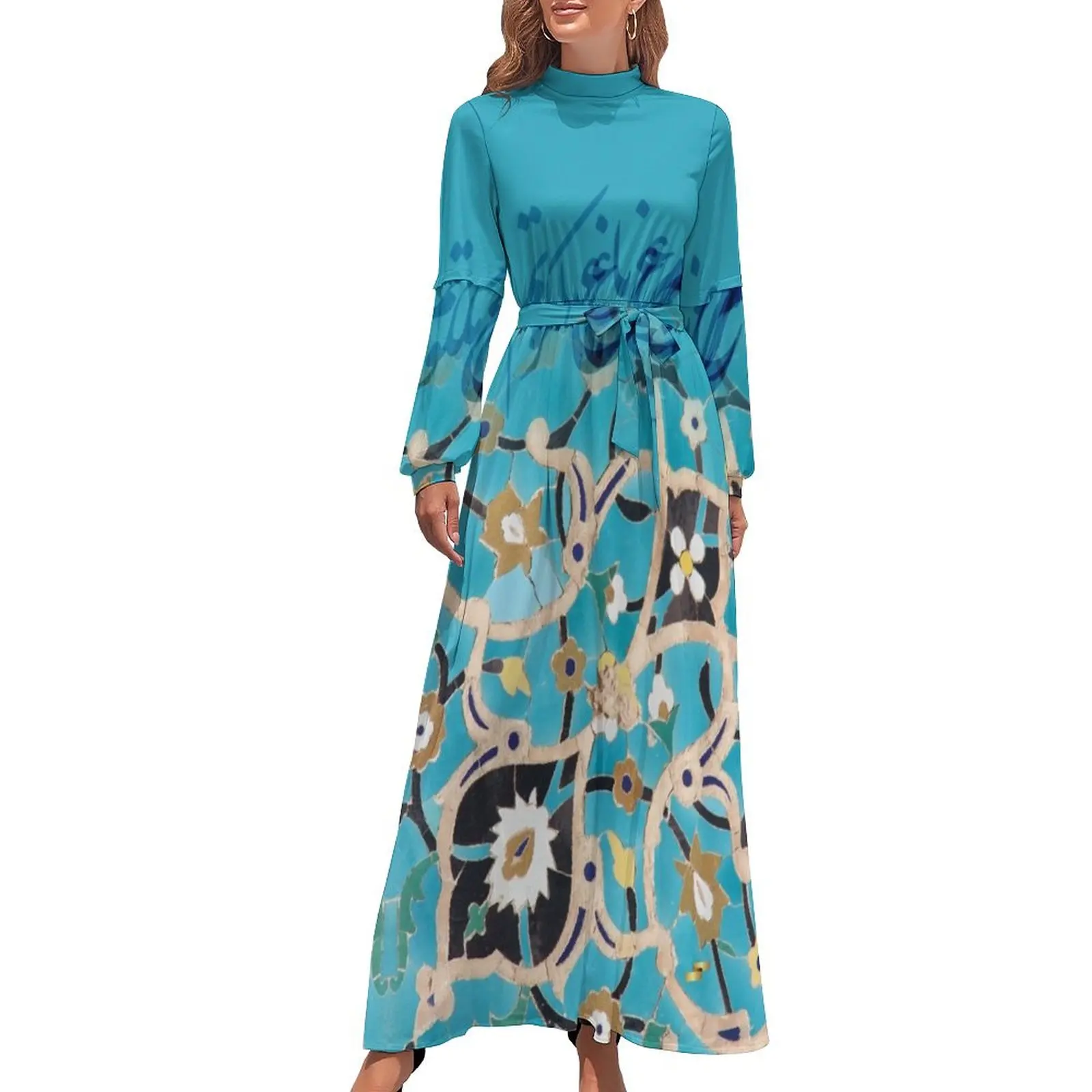 thumbnail image 1 of Heaven Bird 1 Vestido largo elegante conjuntos de mujer Vestido para niñas, 1 of 5