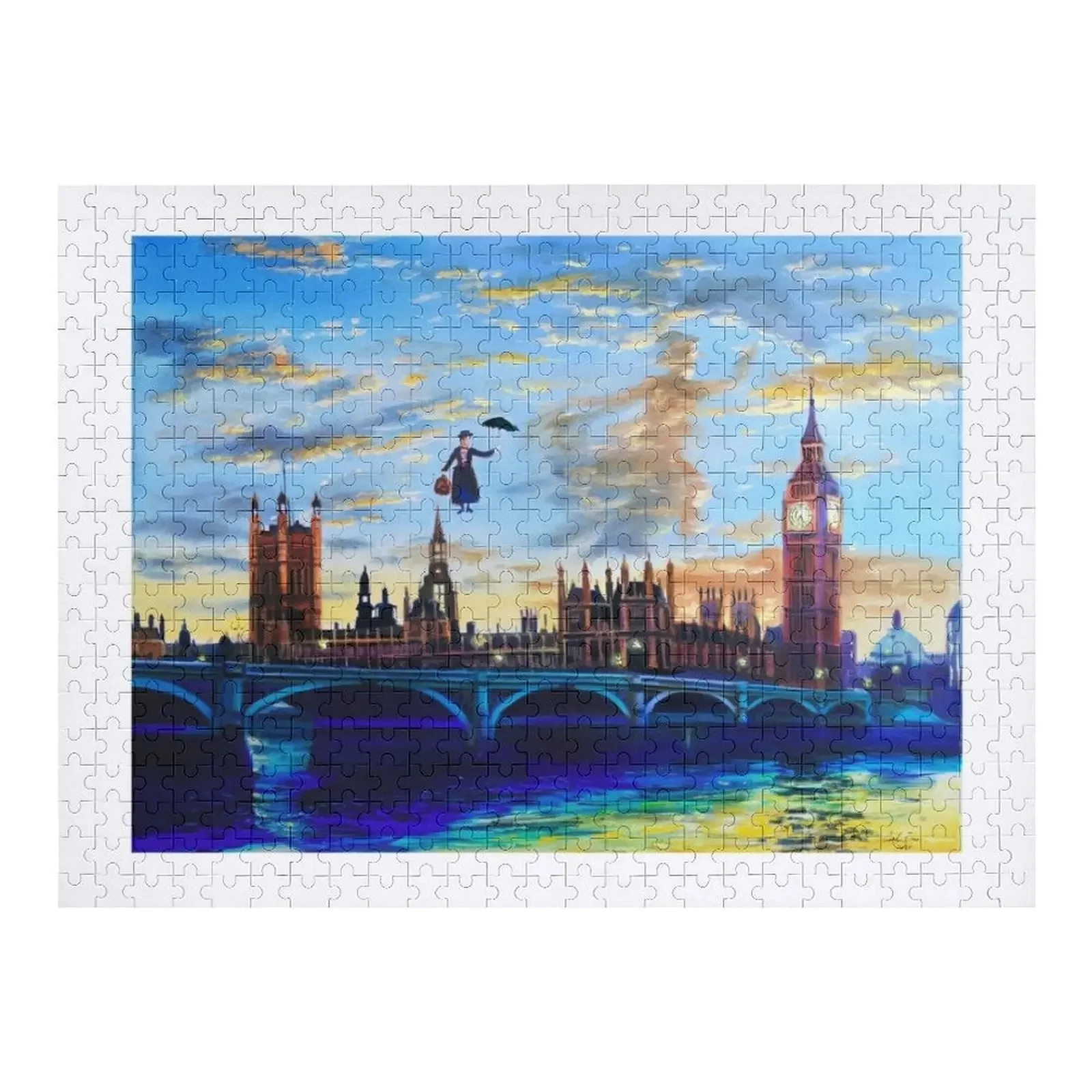 Mary Poppins returns to London Jigsaw Puzzle Diorama Accessories Toys For Children Personalized Gift Ideas Puzzle mary poppins i jigsaw puzzle anime animal puzzle