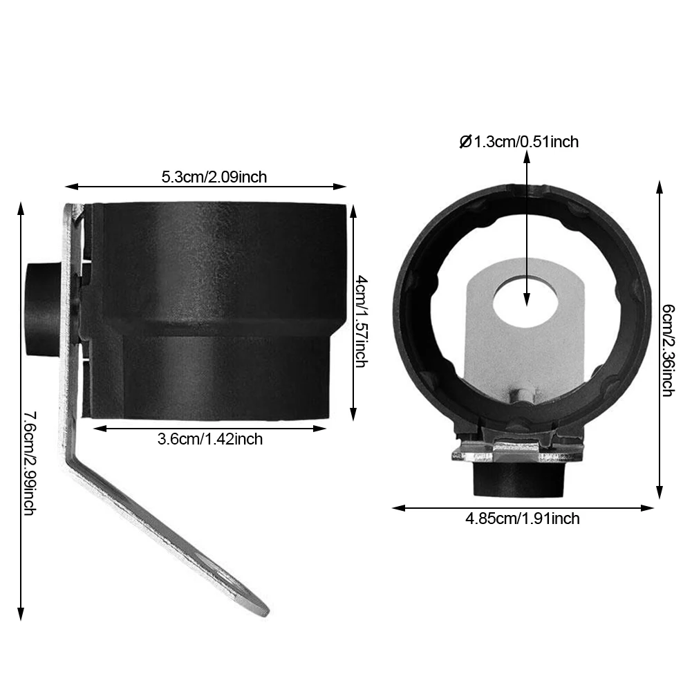 Round Parking Cover Trailer Plug Holder Trailer Connector For 7 /13 Pin Plugs Adapter Caravan Car Truck Accessories trailer plug adapter trailer plug holder