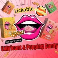 2-in-1 fruchtiges Erdbeer-Ananas-Gleitmittel, leckbares Oralsex-Gleitflüssigkeit für Erwachsene, Flirten, Oralsex, Paar stimulieren Gleitgel 2
