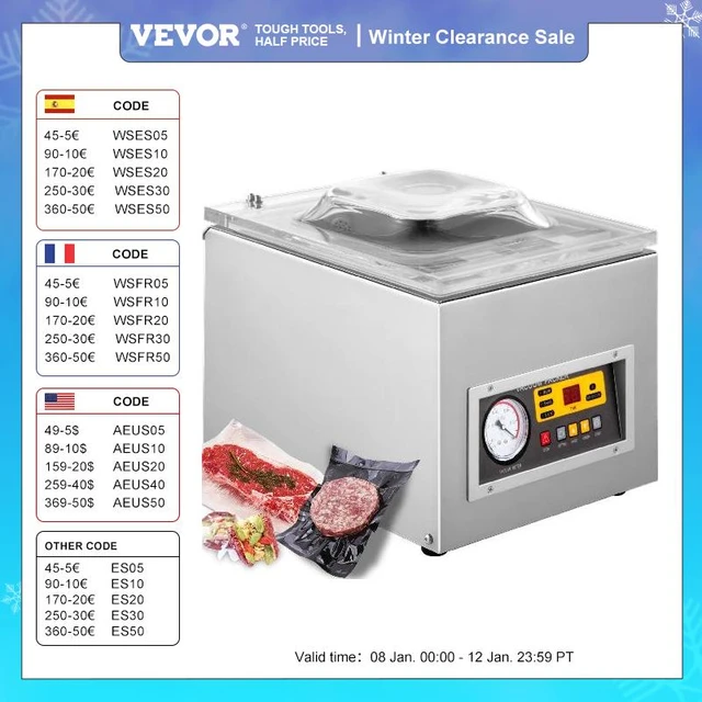 Vacuum Sealer Machine - Food Vacuum Sealer For Food Saver - 12.6