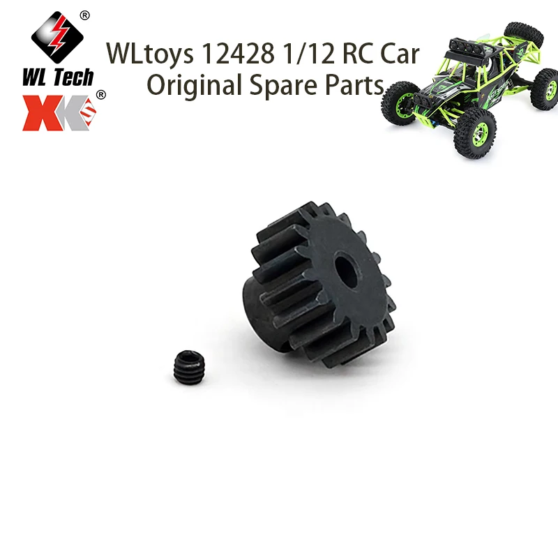 

WLtoys 12428 1/12 RC Car Original Spare Parts 12428-0088 12429 12423-ABC Upgrade Motor Gear Motor Gear