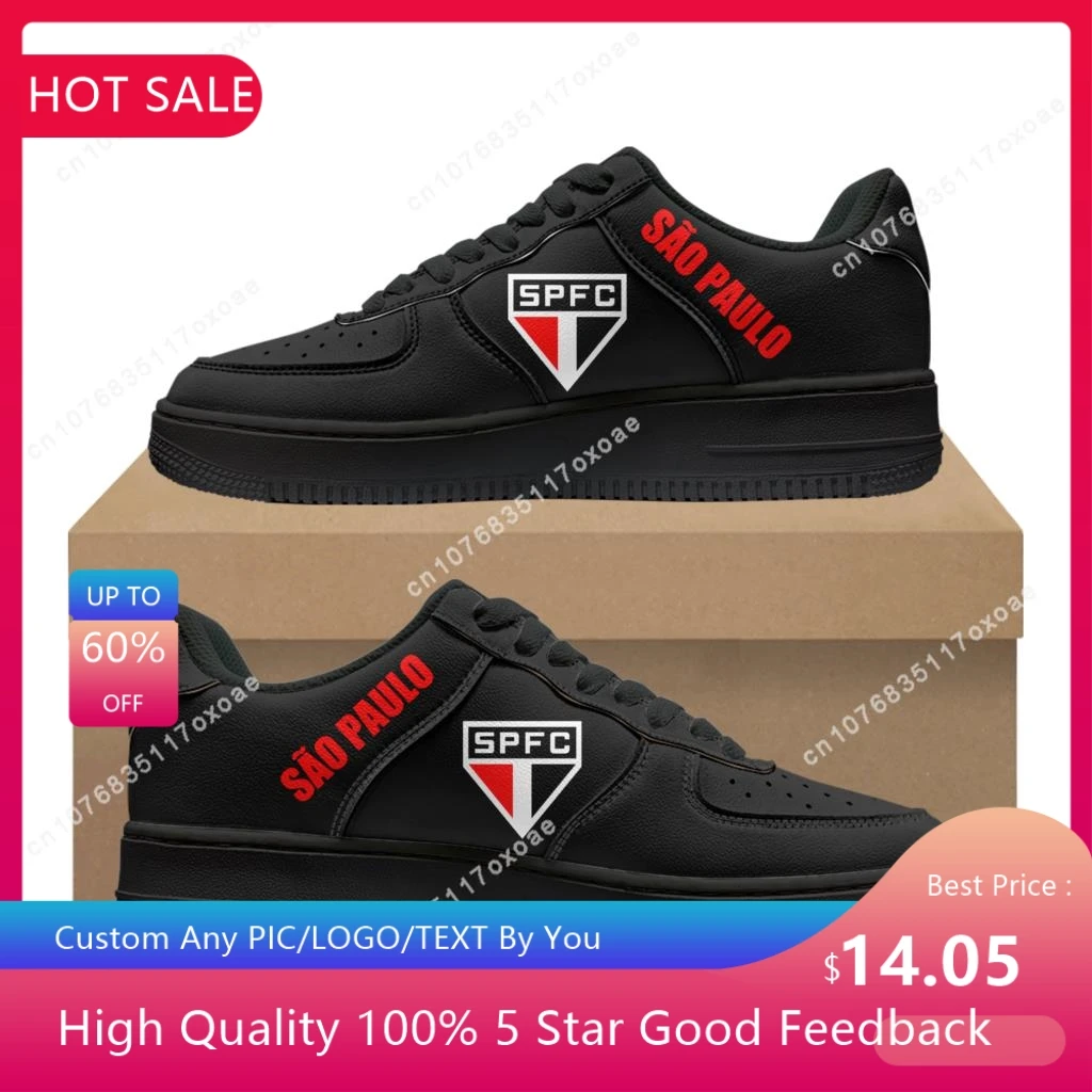 

sao paulo brazil football Shoes AF Basketball Mens Womens Sports High Quality Flats Force Sneakers Lace Up Mesh Custom Shoe