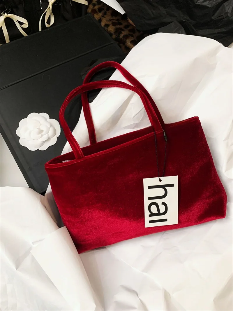 Burgundy red horizontal stripe imported velvet