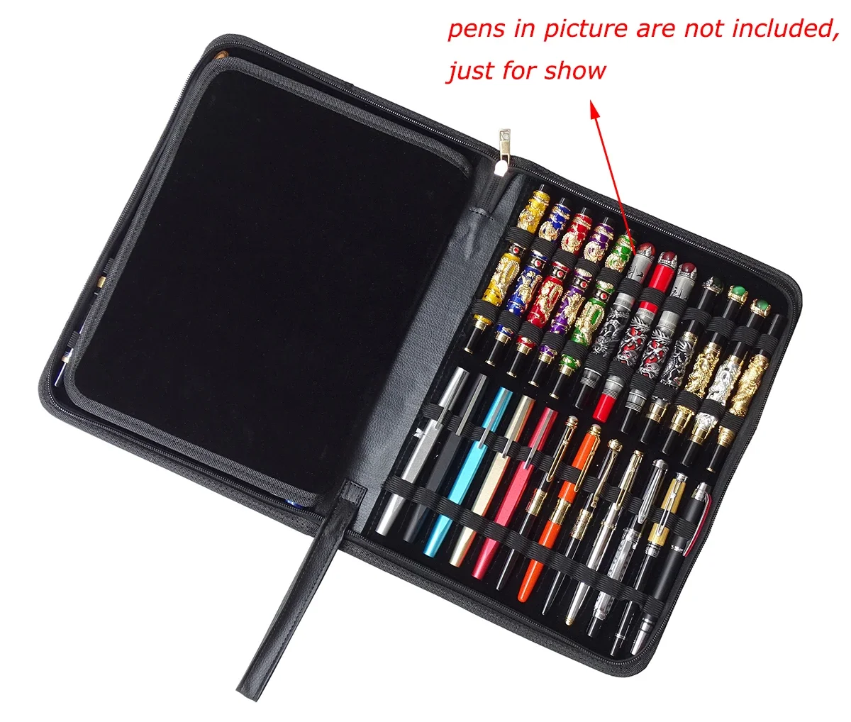 PU Leather Pen Case Pencil Case Available for 48 Pens