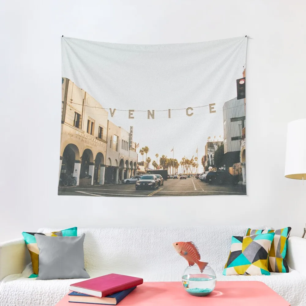

venice, california Tapestry Nordic Home Decor Aesthetic Room Decorations Tapestry