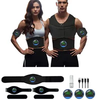 Smart EMS Core Trainer with LED Display - Rechargeable ABS Workout Belt for Lower Back Pain Relief & Home Gym Training 5