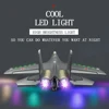 52.5CM SU-35 RC Plane 2.4G With LED Lights 6D Inverted Flight Stunts Big Aircraft Remote Control Glider Airplane EPP Foam Toys 3