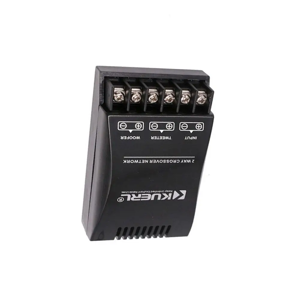Car audio speaker Universal car speaker high low frequency divider 2 Way auto audio crossover for car modified accessories