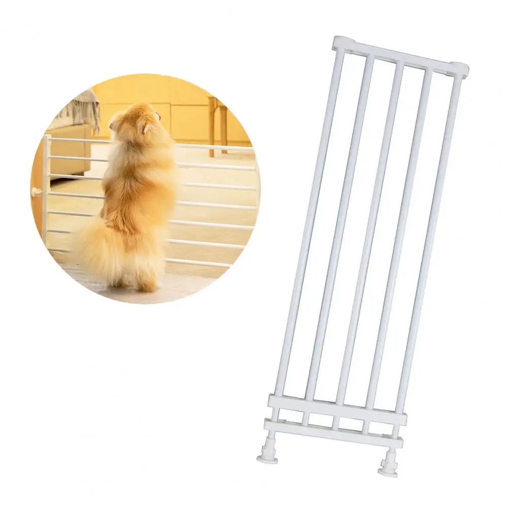 No Drilling Indoor Dog Gate Expandable Pet Isolation Gate Extra Wide Small Medium Dog Cat Retractable Doorway Step-Over Fence