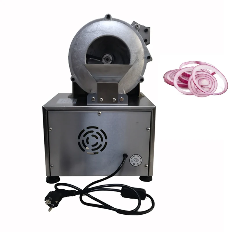 

Electric Vegetable Cutter Stainless Steel Commercial Adjustable Automatic Fruit Potato Carrot Ginger Slicer Shredder Home