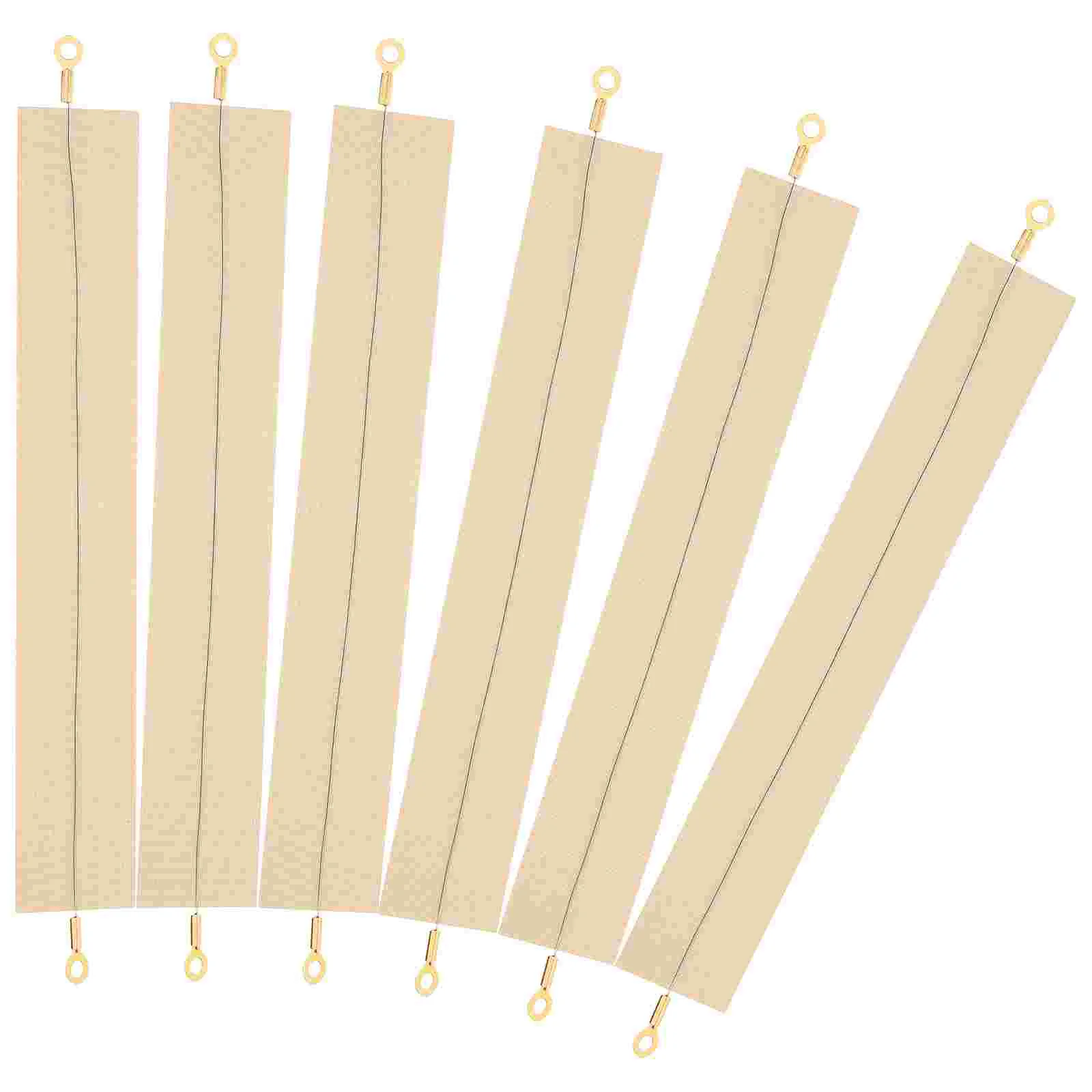 

6 Pcs Impulse Sealer Replacement Parts Heat with Cutting Sealing Machine Heating Wire Strips Tungsten Element