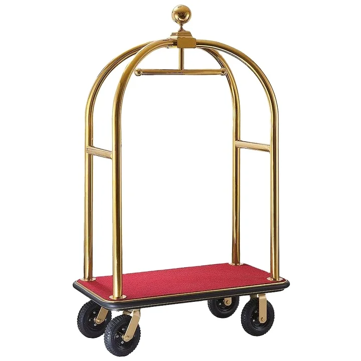 Restaurant Baggage Service Carts Service Trolley Hotel Luggage Bellman Trolley