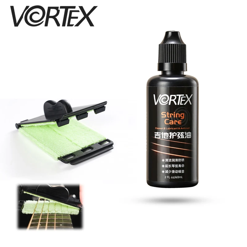 

VORTEX Guitar string oil. Applicable to strings without coating/strings of various materials. Prevent the strings from rusting.