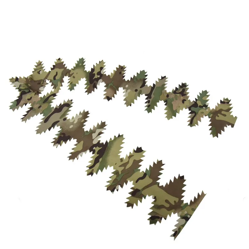 Tissu camouflage feuilles 3D découpé laser pour ghillie suit DIY - Matériau caché vêtements chasse
