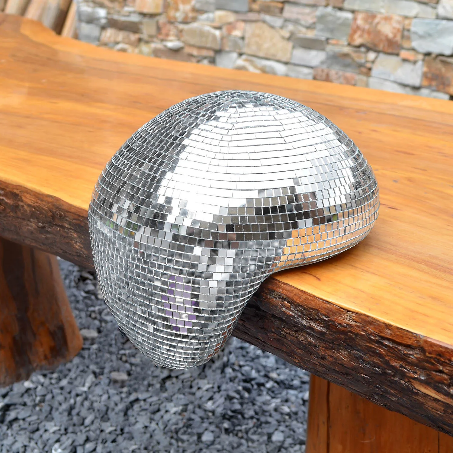 WJLYDM Discobal 28 cm Gesmolten Discobal Spiegel Reflecterende WJLYDM Discobal 28 cm Gesmolten Discobal Spiegel Reflecterende