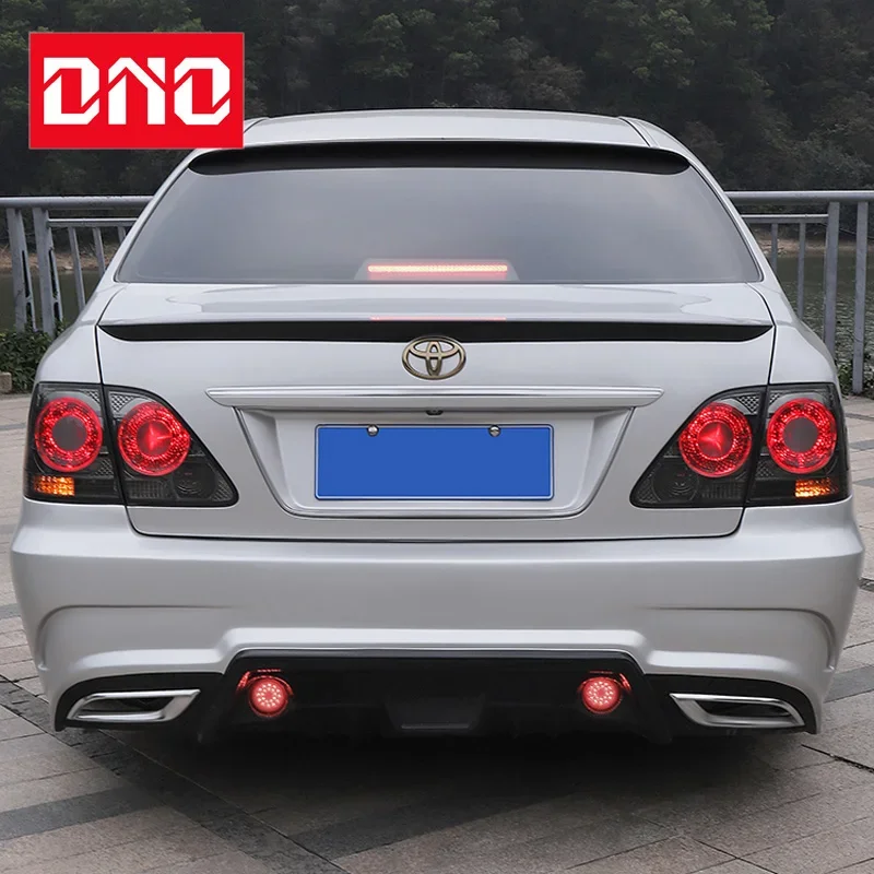 Fanali posteriori a LED per auto per Toyota Crown 2005 2006 2007 2008 2009 Lampada da corsa posteriore Freno Reverse Indicatori di direzione dinamici Fanale posteriore per auto - immagine 5