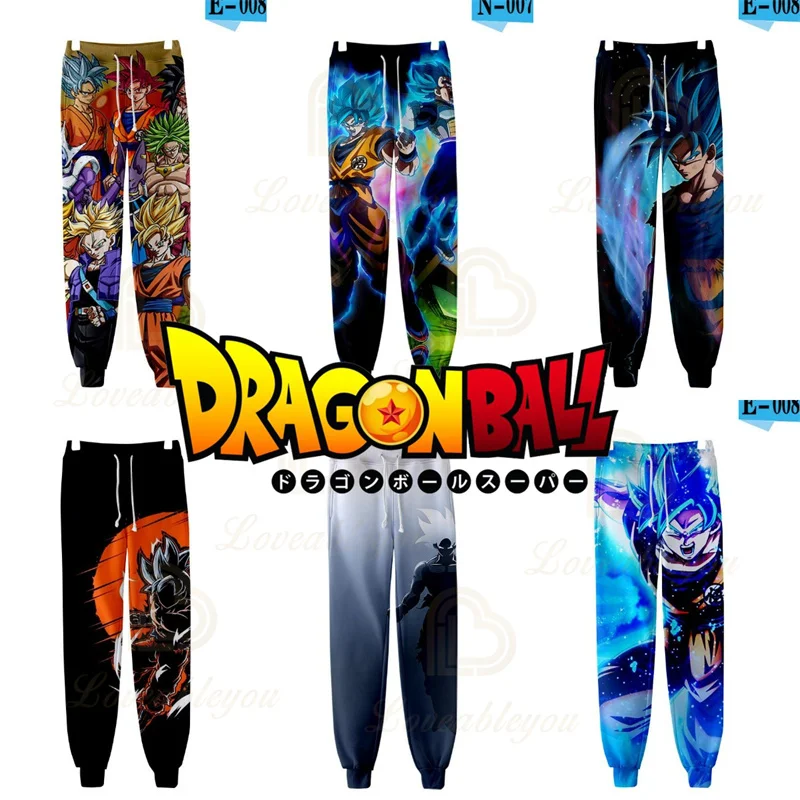 ZamasuSuperSaiyanCasualTrousersDragonBallZJoggingGokuPants