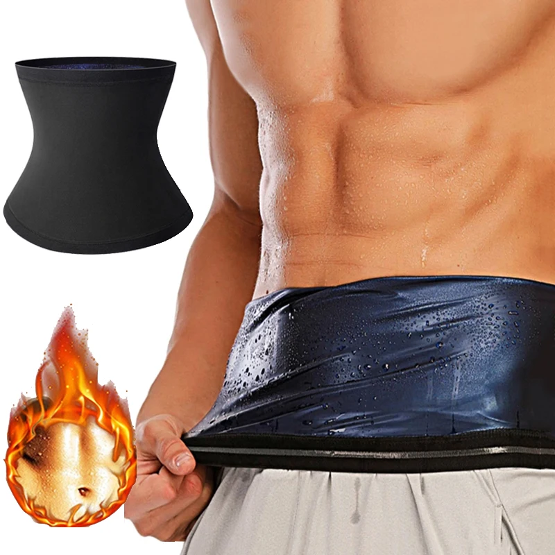 Hommes minceur corps Shaper Sauna sueur ceinture taille formateur Corsets ventre bande Sport ceinture modélisation sangles ventre gros brûleur