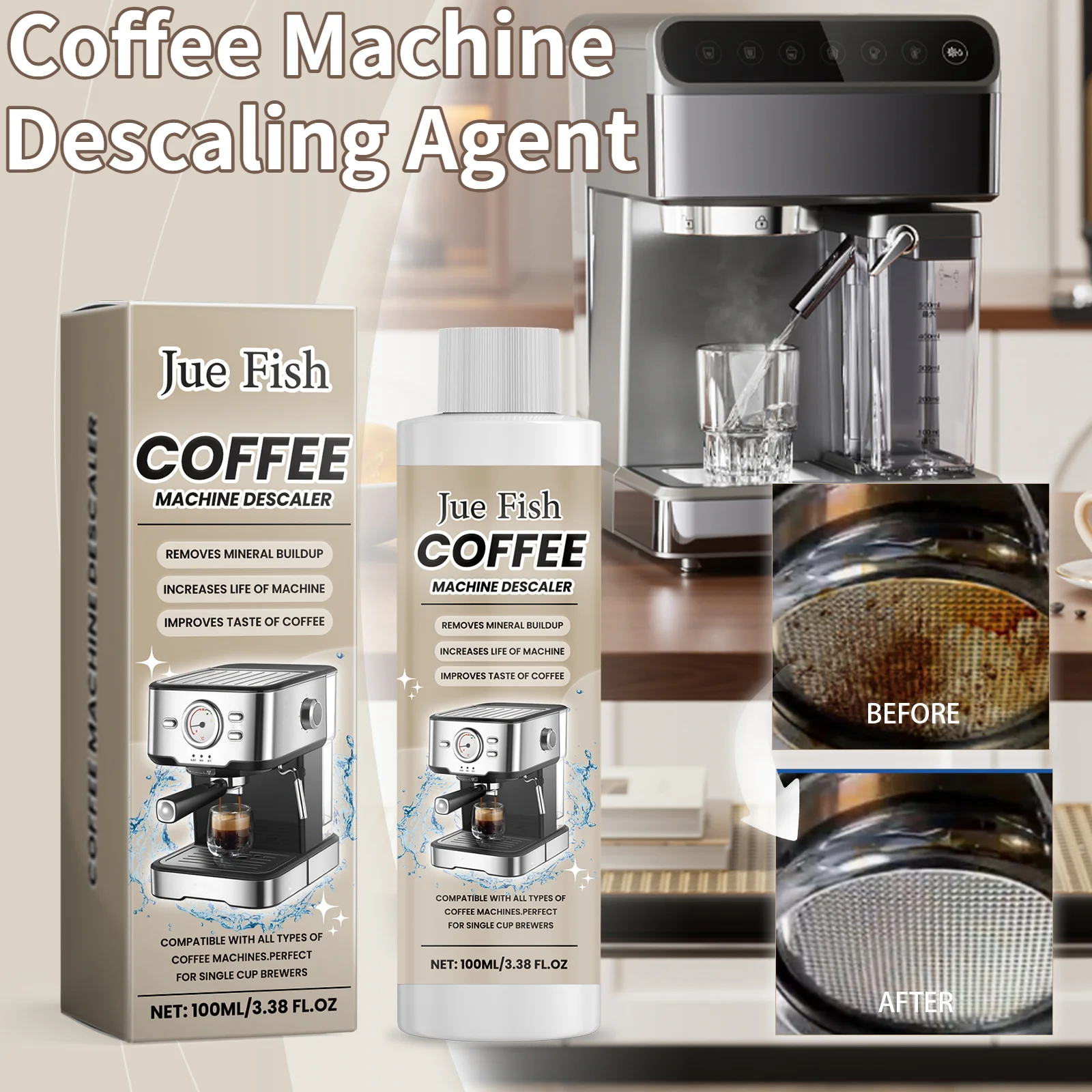 Coffee Machine Descaling Agent 100ml 1