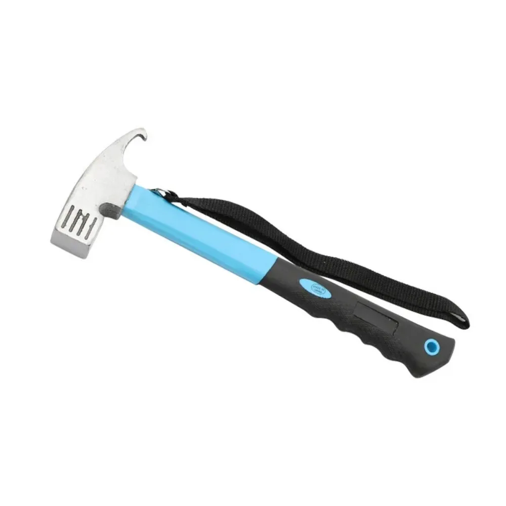 High Carbon Steel Tent Hammer Nail Hammer Camping Tent Home Nail Puller Extractor