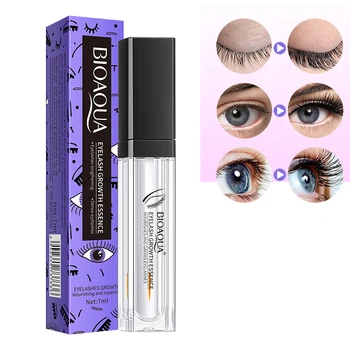 1pc Eyelash nutrition Solution thick, slender, long, nourishing and nourishing eyelash base repair natural transparent 7ml 1