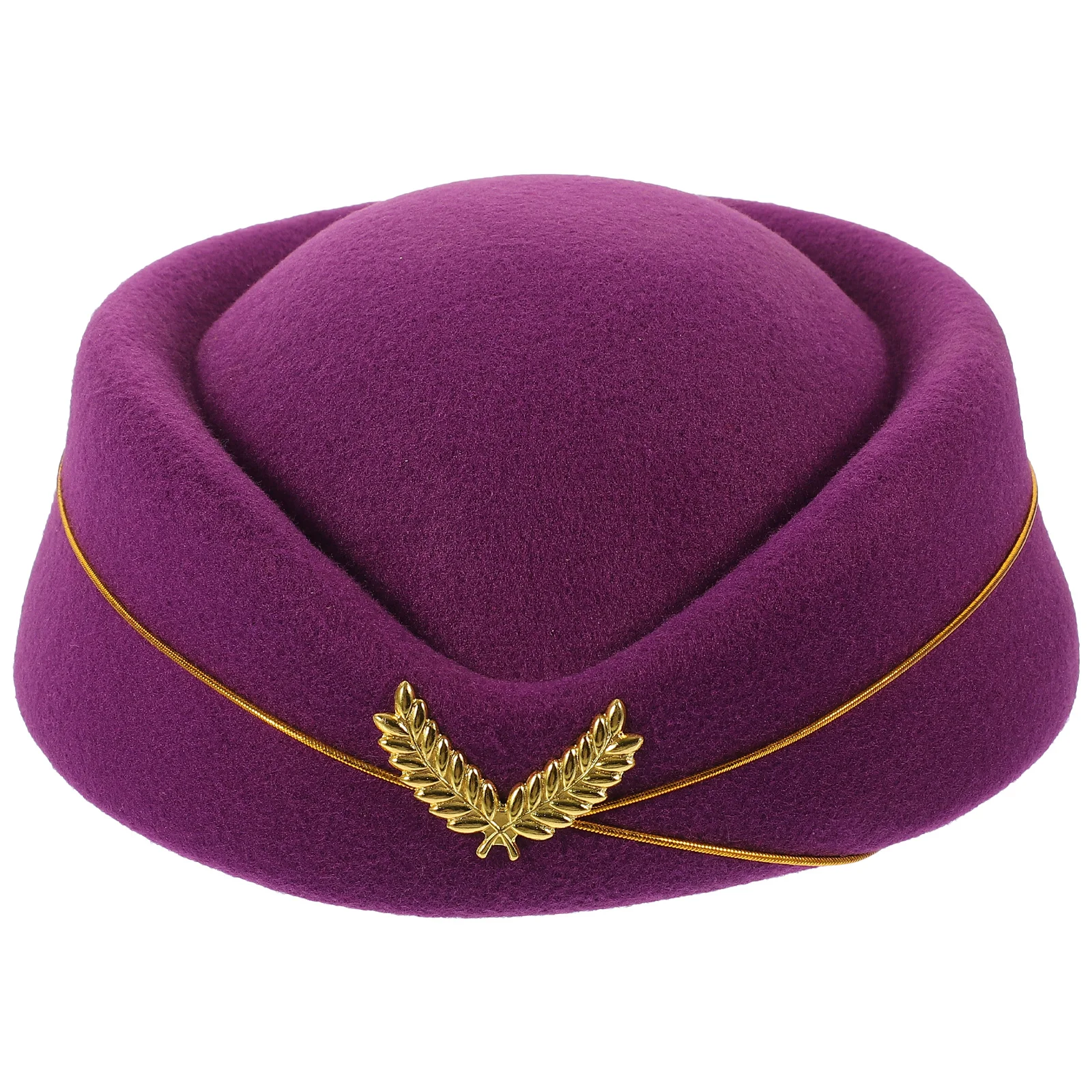 

Stewardess Hat Flight Attendant Costume Cosplay Head Decor Caps Accessories Womens Accessory Airplane Uniform