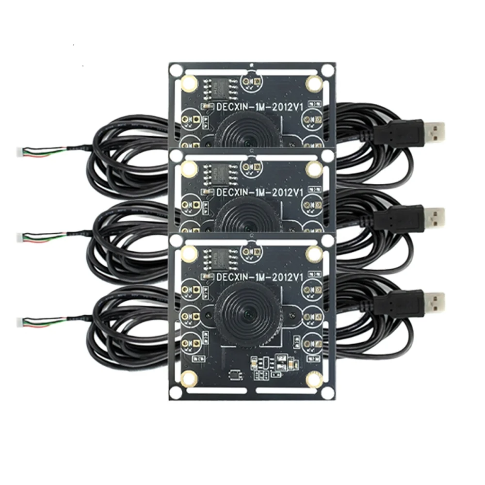 Camera Module 100 Degree 1MP OV9732 1280x720 USB Free Driver Manual Focus with 3M/2 Meter Cable for WinXP/7/8/10