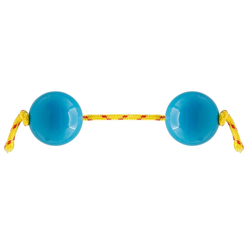 

1 Pair Rhythm Sand Ball ABS+Climbing Rope Sand Egg Band Accompaniment Baby Early Education Toy Husband