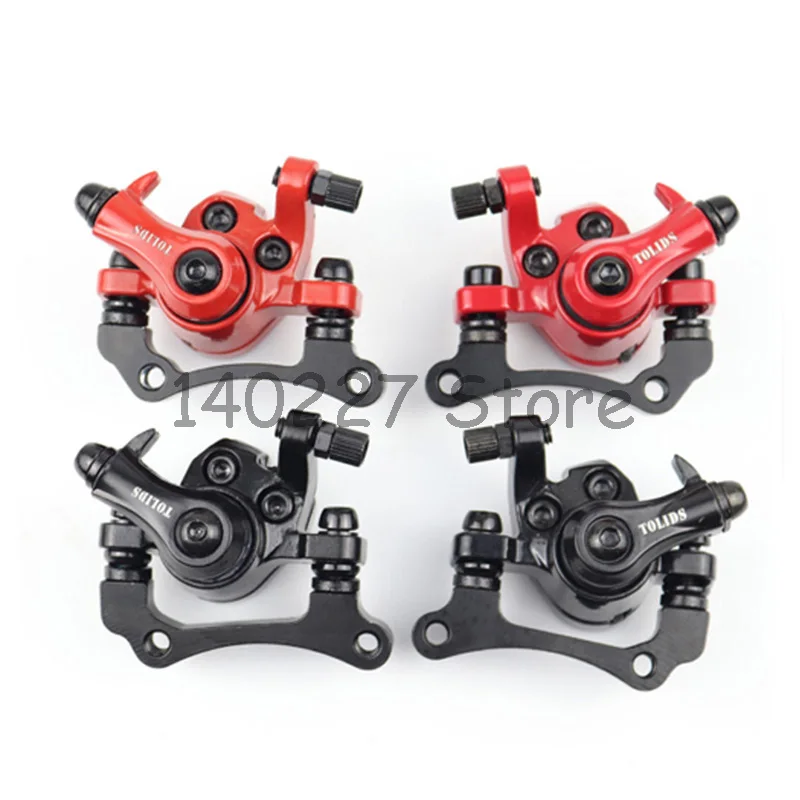 Tgoon Étrier De Frein Pour Scooter électrique, Dispositif De Frein à Disque Pour Scooter électrique, étrier De Frein, Accessoires De Frein En Alliage D'aluminium, Kickscooter, Noir/blanc