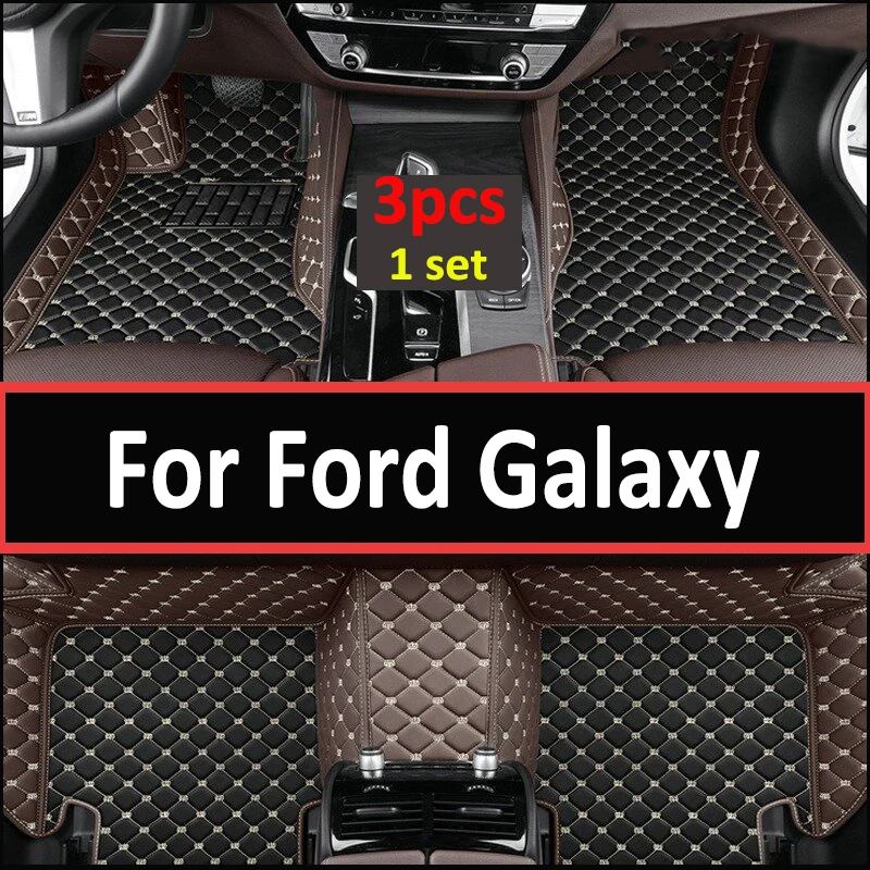 

Car Floor Mats For Ford Galaxy Mk IV 3 2016~2019 7seat Car Interior Parts Waterproof Floor Mat Car Mat Full Set Car Accessories