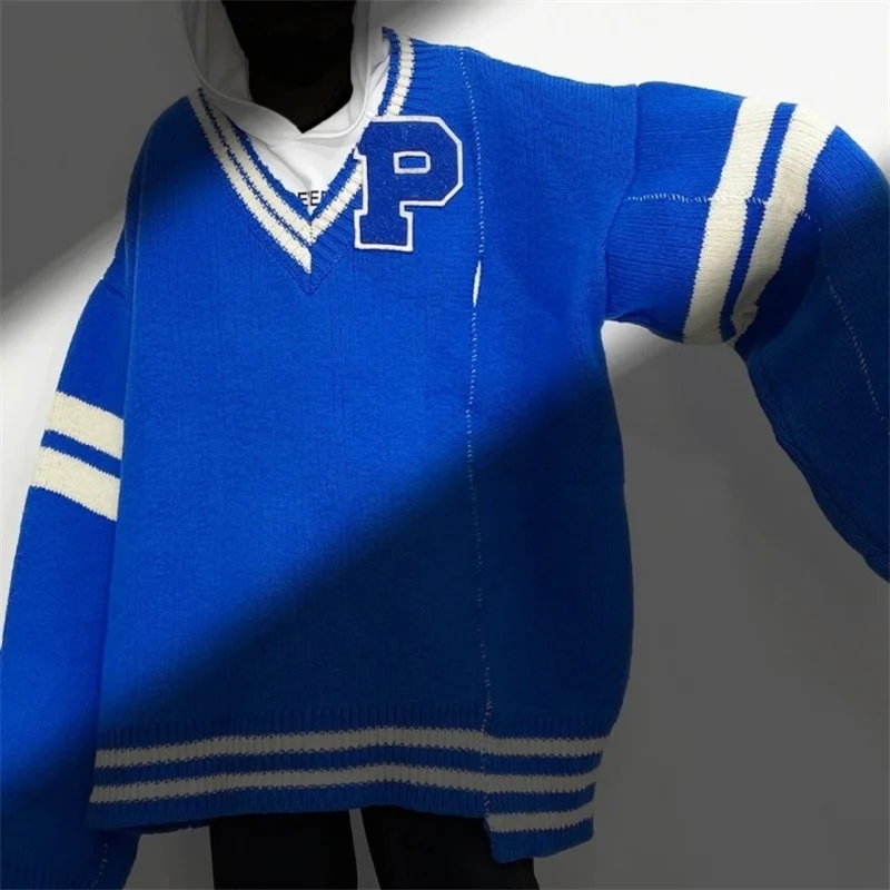 Blue RAF SIMONS Sweater 4
